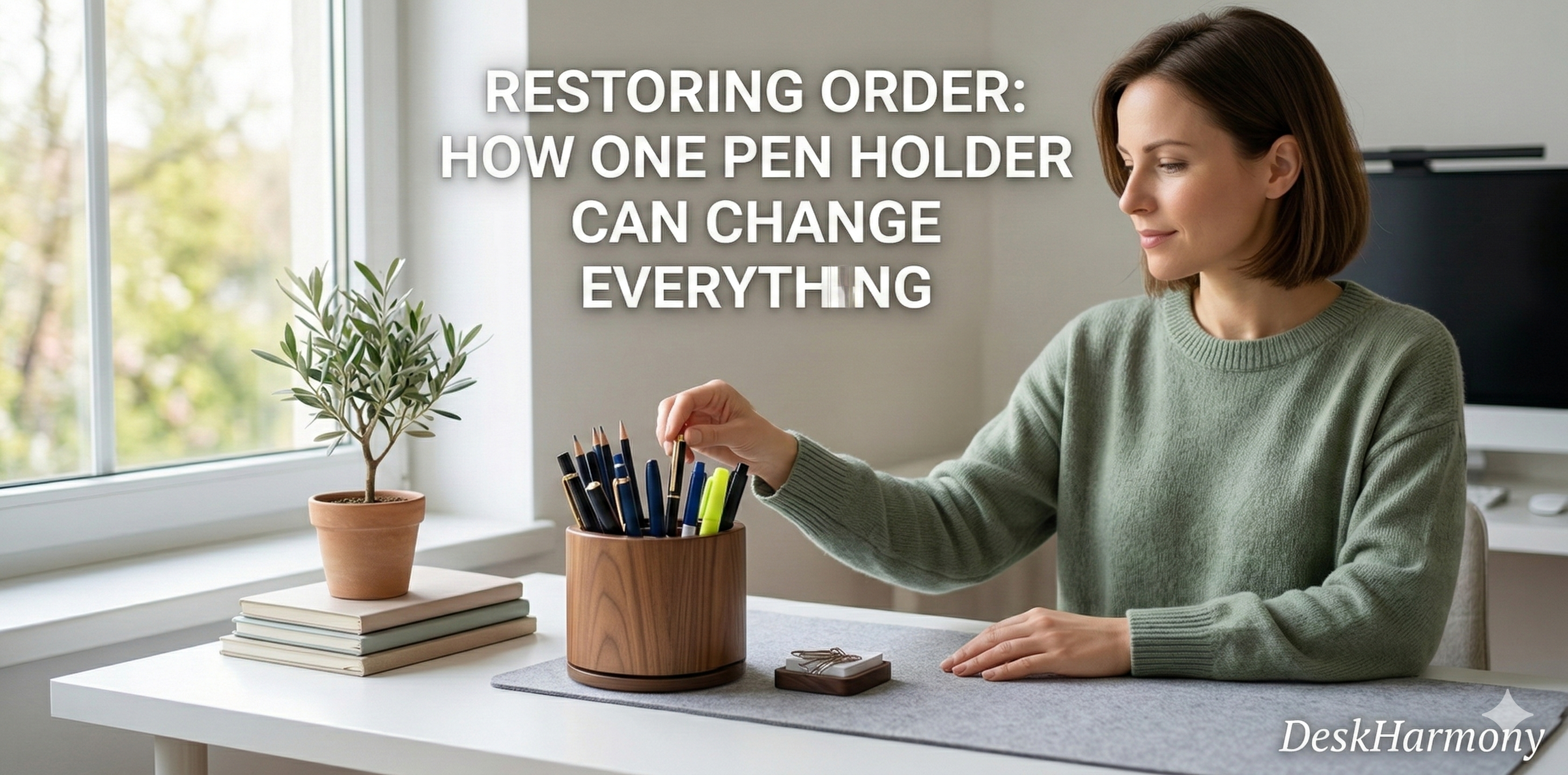 🖋️ Restoring Order: How One Pen Holder Can Change Everything 📋