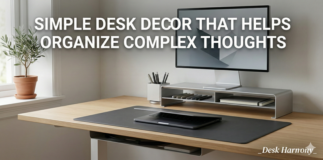 Simple Desk Decor That Helps Organize Complex Thoughts 🧠