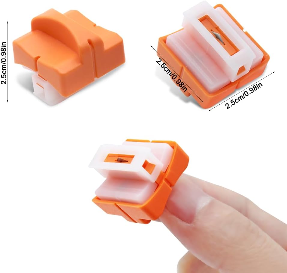 Trimmer Cutting Blades, 6Pcs Paper Cutter Replacement Blades for Paper Trimmers, Spring-Loaded Safeguard Design