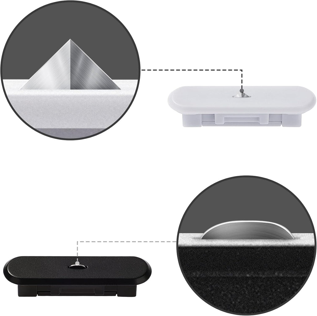4-Pack Trimmer Replacement Blades for Fiskars Paper Trimmer, Replacement Blade for All Series of Fiskars/Portable&Precision Trimmer,Arts and Crafts,3 Cutting&1 Scoring Blades,a Slider,Blue