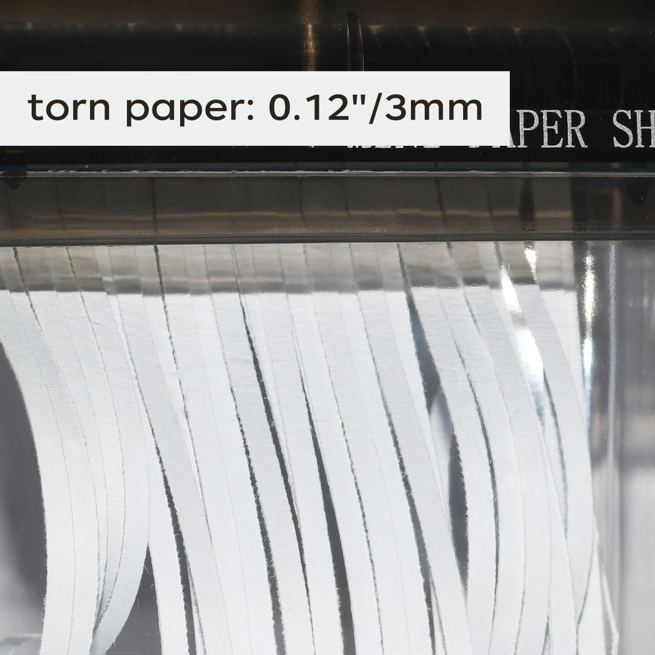 Minimalist Manual Hand Shredder - Portable Desktop Stationery & Document Cutting Tool, Black