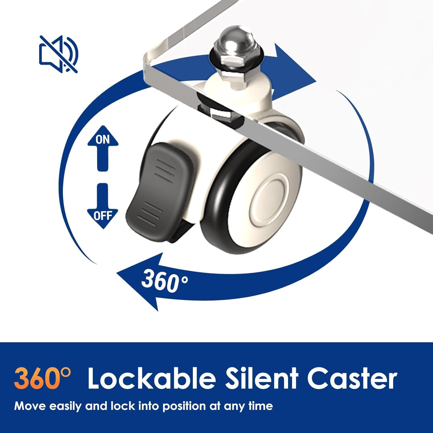 Acrylic Podium Stand,49"H Rolling Podium with Lockable Wheels,Height & Angle Adjustable Lecterns & Podiums, Portable Podium for Classroom,Teachers,Pulpits for Churches,Speech, Clear