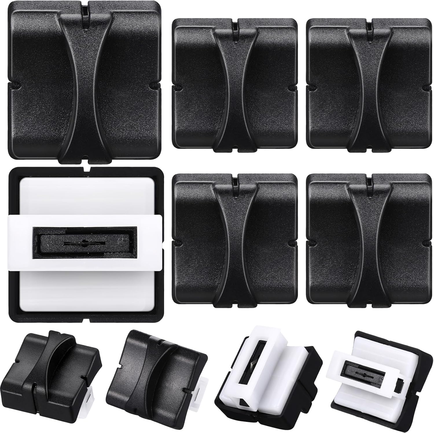 Honoson 6 Pieces Paper Cutter Replacement Blades Paper Trimmer Blades Refill Craft Cutting Replacement Blades for A4 Cutter(Black)